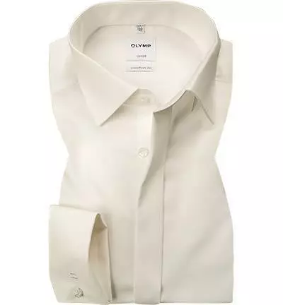 OLYMP Hemd Luxor Comfort Fit 0294/65/21 Popeline, Champagner, Beige 3 OLYMP Hemd Luxor Comfort Fit 0294/65/21 Popeline, Champagner, Beige