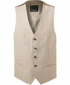 ROY ROBSON Weste 005041101057500/M250 Leinen-Baumwolle, Beige gemustert, Beige