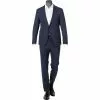 JOOP! Anzug Hustle-Bax 30025700+701/410 Slim Fit, Woll-Stretch, Dunkelblau meliert, Dunkelblau -Anzüge & Westen Geschäft 362347 master