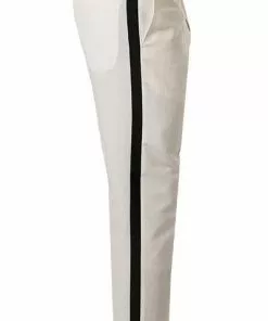 Strellson Anzug Askan-Luv 30027220+221/103 Smoking Askan-Luv, Slim Fit, Baumwoll-Leinen, Ecru, Wollweiß -Anzüge & Westen Geschäft 364085 norm8