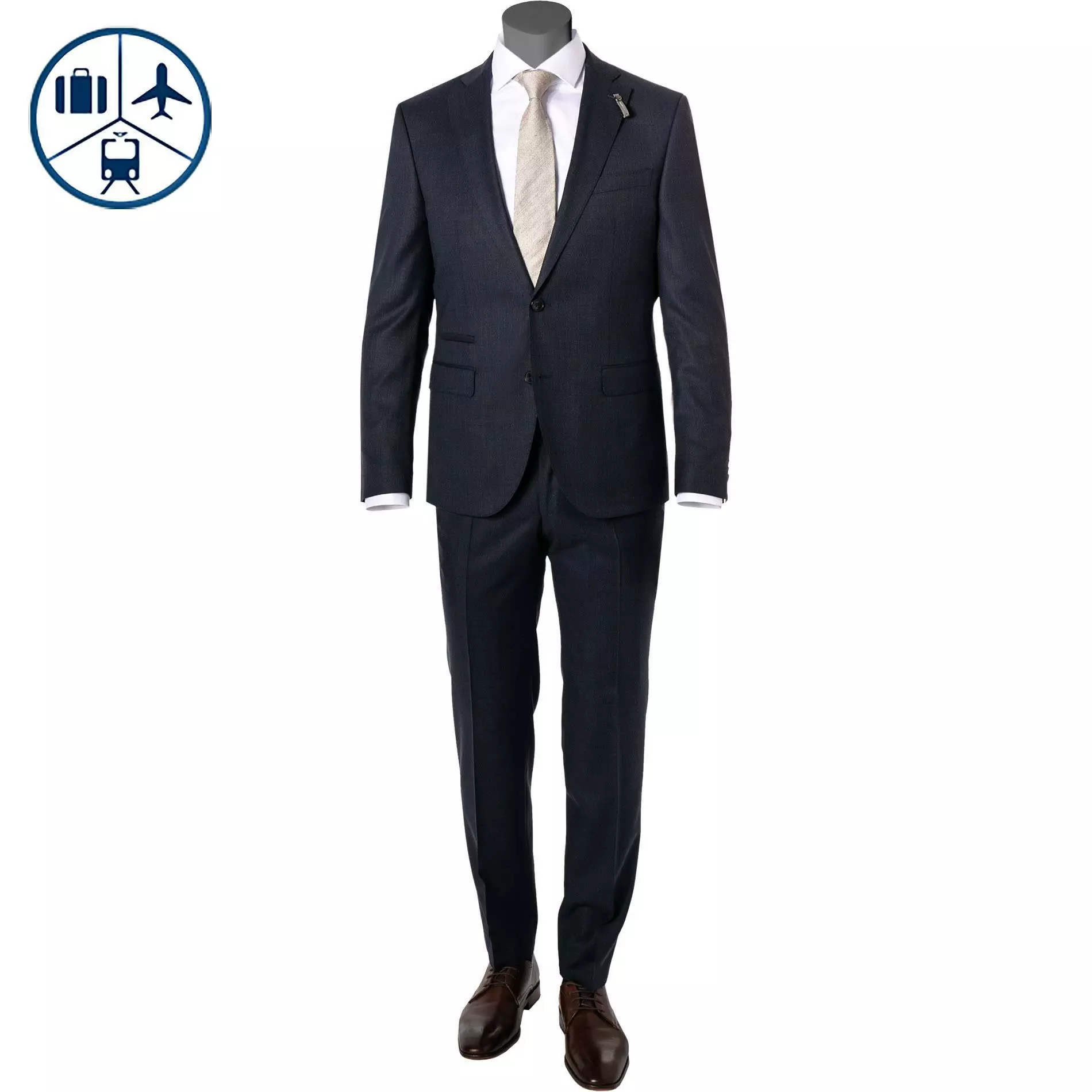 BALDESSARINI Anzug B0 14061+17050.8824/6300 Reise-Anzug, Modern Fit, Schurwolle Super120 GUABELLO, Dunkelblau , Dunkelblau 3 BALDESSARINI Anzug B0 14061+17050.8824/6300 Reise-Anzug, Modern Fit, Schurwolle Super120 GUABELLO, Dunkelblau , Dunkelblau