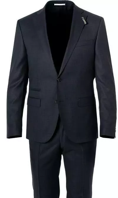 BALDESSARINI Anzug B0 14061+17050.8824/6300 Reise-Anzug, Modern Fit, Schurwolle Super120 GUABELLO, Dunkelblau , Dunkelblau 5 BALDESSARINI Anzug B0 14061+17050.8824/6300 Reise-Anzug, Modern Fit, Schurwolle Super120 GUABELLO, Dunkelblau , Dunkelblau – Bild 3