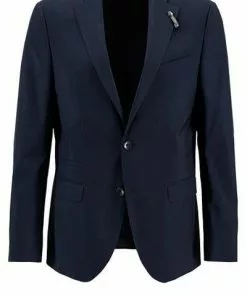 BALDESSARINI Sakko B0 14061.8828/6000 Reise-Sakko, Modern Fit, Schurwolle, Marine -Anzüge & Westen Geschäft 364098 norm2