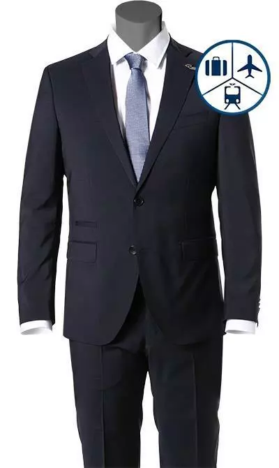 BALDESSARINI Sakko B0 14061.8828/6300 Reise-Sakko, Modern Fit, Schurwolle, Dunkelblau 4 BALDESSARINI Sakko B0 14061.8828/6300 Reise-Sakko, Modern Fit, Schurwolle, Dunkelblau – Bild 2