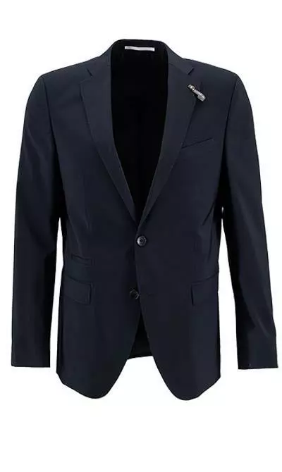 BALDESSARINI Sakko B0 14061.8828/6300 Reise-Sakko, Modern Fit, Schurwolle, Dunkelblau 5 BALDESSARINI Sakko B0 14061.8828/6300 Reise-Sakko, Modern Fit, Schurwolle, Dunkelblau – Bild 3