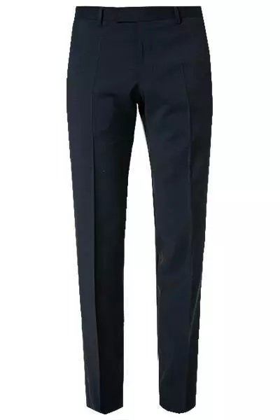 BALDESSARINI Hose B0 17050.8828/6000 Reise-Hose, Schurwolle, Marine 5 BALDESSARINI Hose B0 17050.8828/6000 Reise-Hose, Schurwolle, Marine – Bild 3