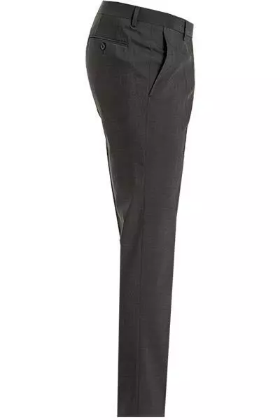 BALDESSARINI Hose B0 17050.8828/9209 Reise-Hose, Schurwolle, Grau meliert, Grau 6 BALDESSARINI Hose B0 17050.8828/9209 Reise-Hose, Schurwolle, Grau meliert, Grau – Bild 4