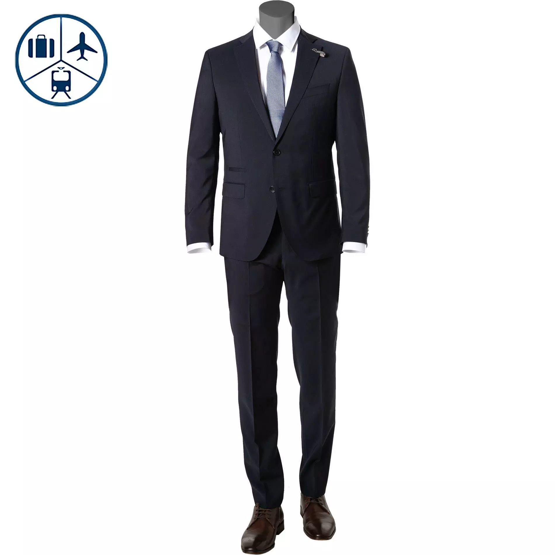 BALDESSARINI Anzug B0 14061+17050.8828/6300 Reise-Anzug, Modern Fit, Schurwolle, Dunkelblau 3 BALDESSARINI Anzug B0 14061+17050.8828/6300 Reise-Anzug, Modern Fit, Schurwolle, Dunkelblau