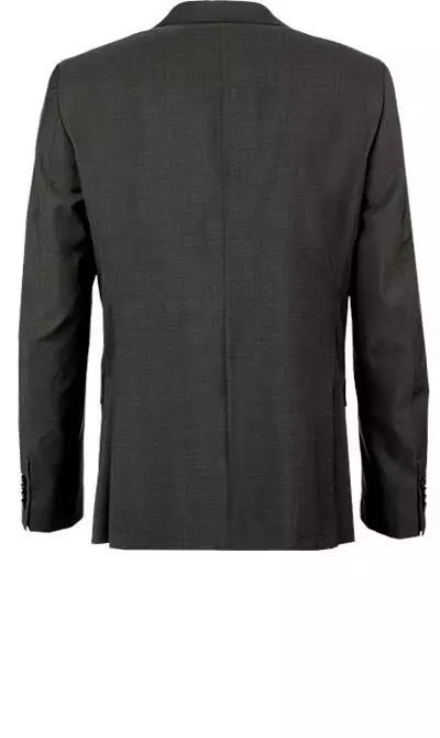 BALDESSARINI Anzug B0 14061+17050.8828/9209 Reise-Anzug, Modern Fit, Schurwolle, Grau meliert, Grau 6 BALDESSARINI Anzug B0 14061+17050.8828/9209 Reise-Anzug, Modern Fit, Schurwolle, Grau meliert, Grau – Bild 4