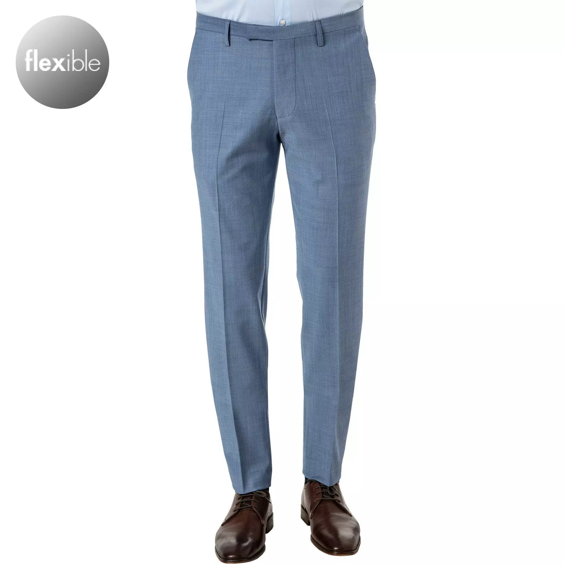 CINQUE Hose Cimonopoli 2139-1543/66 Schurwoll-Stretch, Blau meliert, Blau 3 CINQUE Hose Cimonopoli 2139-1543/66 Schurwoll-Stretch, Blau meliert, Blau