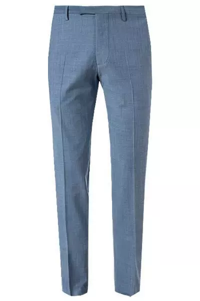 CINQUE Hose Cimonopoli 2139-1543/66 Schurwoll-Stretch, Blau meliert, Blau 5 CINQUE Hose Cimonopoli 2139-1543/66 Schurwoll-Stretch, Blau meliert, Blau – Bild 3