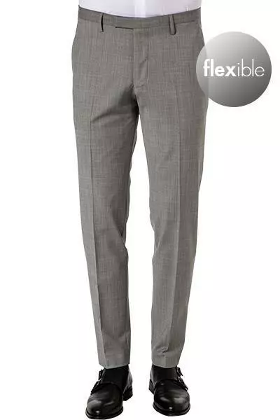 CINQUE Hose Cimonopoli 2139-1543/93 Schurwoll-Stretch, Grau meliert, Grau 4 CINQUE Hose Cimonopoli 2139-1543/93 Schurwoll-Stretch, Grau meliert, Grau – Bild 2