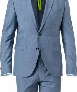 CINQUE Anzug Cimonopoli 2239+2139-1543/66 Super Slim, Schurwoll-Stretch, Blau meliert, Blau -Anzüge & Westen Geschäft 364342 norm2