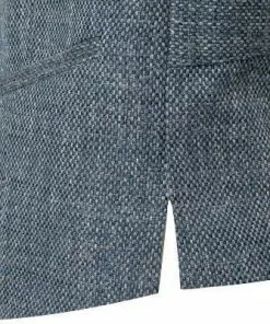 CG Weste Paddy 11-070N1/242340/63 Slim Fit, Baumwolle, Blau meliert, Dunkelblau -Anzüge & Westen Geschäft 364520 norm3