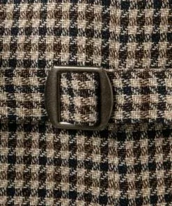 CG Weste Mortimer 11-213S6/242850/62 Baumwolle-Leinen, Braun kariert, Braun-blau -Anzüge & Westen Geschäft 364522 norm5