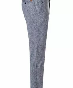 CG Hose Clow 11-234J3/239333/62 Slim Fit, Mikrofaser, Blau kariert, Blau -Anzüge & Westen Geschäft 364533 norm3