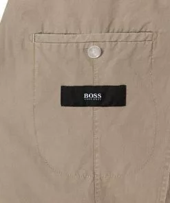 BOSS Anzug Hanry-Stanino 50450313/268 Slim Fit, Baumwolle, Beige -Anzüge & Westen Geschäft 364624 norm5
