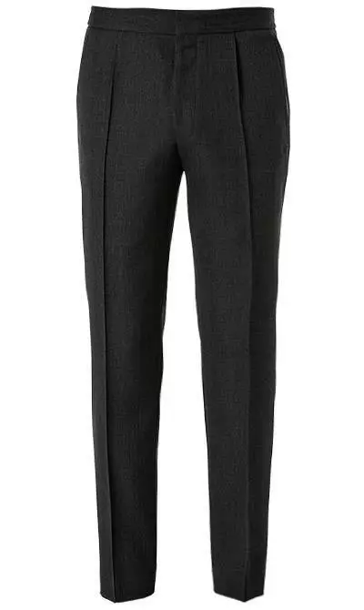 BOSS Anzug Nolwin-Peyson 50450615+631/030 Slim Fit, Schurwolle, Grau meliert, Grau 9 BOSS Anzug Nolwin-Peyson 50450615+631/030 Slim Fit, Schurwolle, Grau meliert, Grau – Bild 7