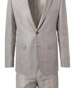 CG Anzug Paul SV/Paco 11-071N0/225222+230053/21 Slim Fit, Leinen-Lyocell, Sand meliert, Sand -Anzüge & Westen Geschäft 364905 norm2