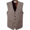 Carl Gross Weste Wilson-G 11-195S6/145180/72 Wolle-Leinen, Braun gemustert, Braun 2 Carl Gross Weste Wilson-G 11-195S6/145180/72 Wolle-Leinen, Braun gemustert, Braun -Anzüge & Westen Geschäft 364922 master