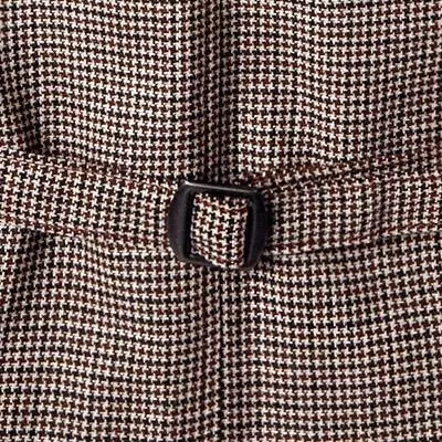 Carl Gross Weste Wilson-G 11-195S6/145180/72 Wolle-Leinen, Braun gemustert, Braun 6 Carl Gross Weste Wilson-G 11-195S6/145180/72 Wolle-Leinen, Braun gemustert, Braun – Bild 4