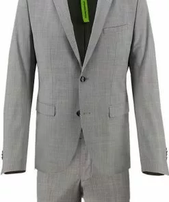 CINQUE Anzug Cimonopoli 2239+2139-1543/93 Super Slim, Schurwoll-Stretch, Grau meliert, Grau -Anzüge & Westen Geschäft 364977 norm2