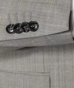 CINQUE Anzug Cimonopoli 2239+2139-1543/93 Super Slim, Schurwoll-Stretch, Grau meliert, Grau -Anzüge & Westen Geschäft 364977 norm4