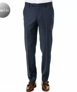 Pierre Cardin Hose Dupont 72240/810/88301/3250 Schurwoll-Stretch, Dunkelblau