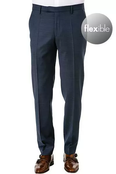 Pierre Cardin Hose Dupont 72240/810/88301/3250 Schurwoll-Stretch, Dunkelblau 4 Pierre Cardin Hose Dupont 72240/810/88301/3250 Schurwoll-Stretch, Dunkelblau – Bild 2