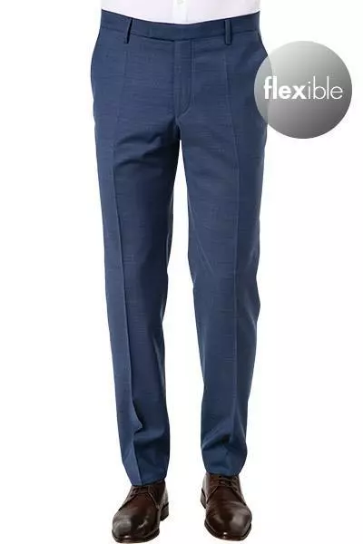 Pierre Cardin Hose Dupont 72240/810/88391/3250 Schurwoll-Stretch, Blau 4 Pierre Cardin Hose Dupont 72240/810/88391/3250 Schurwoll-Stretch, Blau – Bild 2