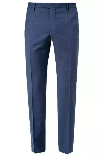 Pierre Cardin Hose Dupont 72240/810/88391/3250 Schurwoll-Stretch, Blau 5 Pierre Cardin Hose Dupont 72240/810/88391/3250 Schurwoll-Stretch, Blau – Bild 3