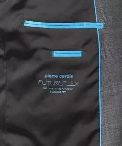 Pierre Cardin Anzug 52261+72240/810/88391/2400 Regular Fit, Schurwoll-Stretch, Dunkelgrau -Anzüge & Westen Geschäft 365334 norm6