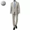 Pierre Cardin Anzug 52261+72240/850/55821/7830 Regular Fit, Schurwoll-Stretch Futureflex, Beige meliert, Beige -Anzüge & Westen Geschäft 365341 master