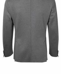 BOSS Anzug Norwin-Banks 50450433+442/041 Slim Fit, Jersey halbgefüttert, Silber meliert, Silber -Anzüge & Westen Geschäft 366159 norm3