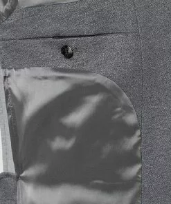 BOSS Anzug Norwin-Banks 50450433+442/041 Slim Fit, Jersey halbgefüttert, Silber meliert, Silber -Anzüge & Westen Geschäft 366159 norm6