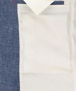 CG Anzug Paul SV/Paco 11-071N0/225222+230053/62 Slim Fit, Leinen, Jeansblau meliert, Blau -Anzüge & Westen Geschäft 366485 norm5