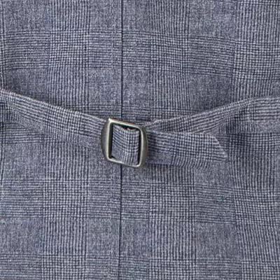 CG Weste Mosley 11-234J3/242890/62 Stretch-Mikrofaser, Blau kariert, Blau 6 CG Weste Mosley 11-234J3/242890/62 Stretch-Mikrofaser, Blau kariert, Blau – Bild 4