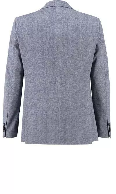 CG Anzug 11-234J3/225352+239333+242890/62 Anzug mit Weste, Slim Fit, Stretch-Mikrofaser, Blau kariert, Blau 6 CG Anzug 11-234J3/225352+239333+242890/62 Anzug mit Weste, Slim Fit, Stretch-Mikrofaser, Blau kariert, Blau – Bild 4