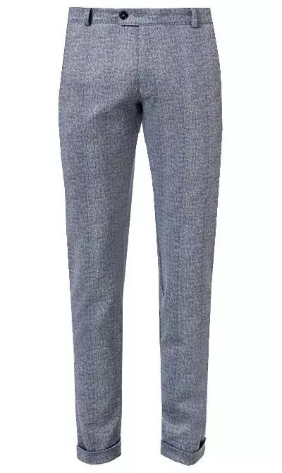 CG Anzug 11-234J3/225352+239333+242890/62 Anzug mit Weste, Slim Fit, Stretch-Mikrofaser, Blau kariert, Blau 11 CG Anzug 11-234J3/225352+239333+242890/62 Anzug mit Weste, Slim Fit, Stretch-Mikrofaser, Blau kariert, Blau – Bild 9