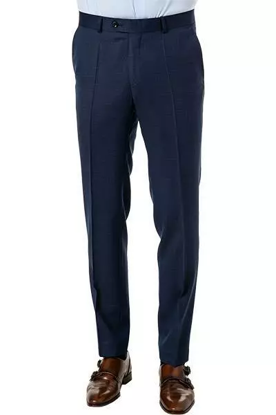 Carl Gross Hose Stevenson 00-072S0/339603/62 Schurwolle, Royalblau 4 Carl Gross Hose Stevenson 00-072S0/339603/62 Schurwolle, Royalblau – Bild 2