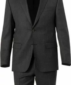 Carl Gross Anzug 00-072S0/324972+339603/82 Modern Fit, Schurwolle GUABELLO, Dunkelgrau -Anzüge & Westen Geschäft 366798 norm2