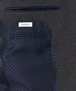 Carl Gross Anzug 00-072S0/324972+339603/82 Modern Fit, Schurwolle GUABELLO, Dunkelgrau -Anzüge & Westen Geschäft 366798 norm6