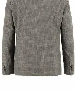 ROY ROBSON 000041471021700+001041471232500/A250 Anzug, Slim Fit, Schurwolle-Leinen, Braun kariert, Beige-khaki -Anzüge & Westen Geschäft 367342 norm3