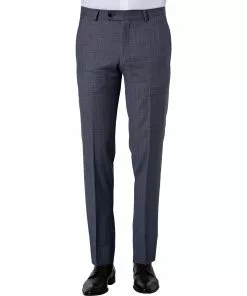 Daniel Hechter Hose 40250/100129/620 Modern Fit, Schurwoll-Stretch, Bleu , Hellblau