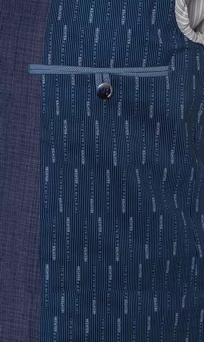 Daniel Hechter Anzug 40208+40250/100129/620 Modern Fit, Schurwoll-Stretch, Bleu , Hellblau 8 Daniel Hechter Anzug 40208+40250/100129/620 Modern Fit, Schurwoll-Stretch, Bleu , Hellblau – Bild 6