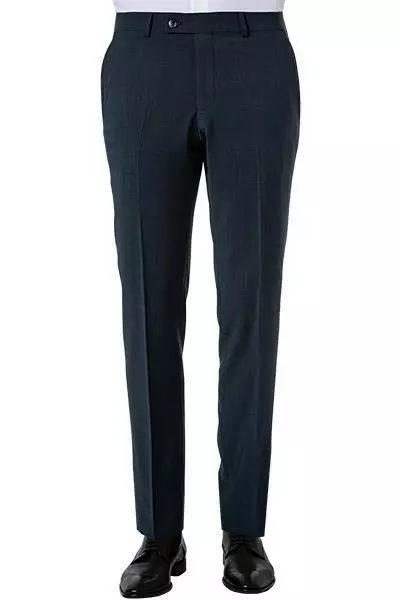 Daniel Hechter Hose 40257/100127/660 Modern Fit, Schurwoll-Stretch, Royal meliert, Royal 4 Daniel Hechter Hose 40257/100127/660 Modern Fit, Schurwoll-Stretch, Royal meliert, Royal – Bild 2