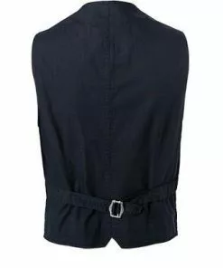 BOB Weste SHOP403 T403/navy Baumwolle-Leinen -Anzüge & Westen Geschäft 369343 norm2