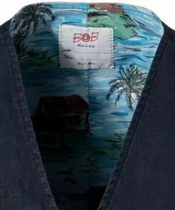 BOB Weste SHOP403 T403/navy Baumwolle-Leinen -Anzüge & Westen Geschäft 369343 norm3
