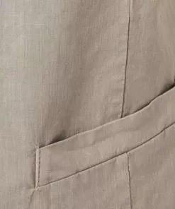 BOB Weste SHOP403 T403/sabbia Baumwolle-Leinen, Beige -Anzüge & Westen Geschäft 369344 norm5