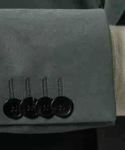 BOSS Sakko Nolvay 50453717/301 Slim Fit, Mikrofaser ungefüttert, Dunkelgrün , Dunkelgrün -Anzüge & Westen Geschäft 369693 norm4